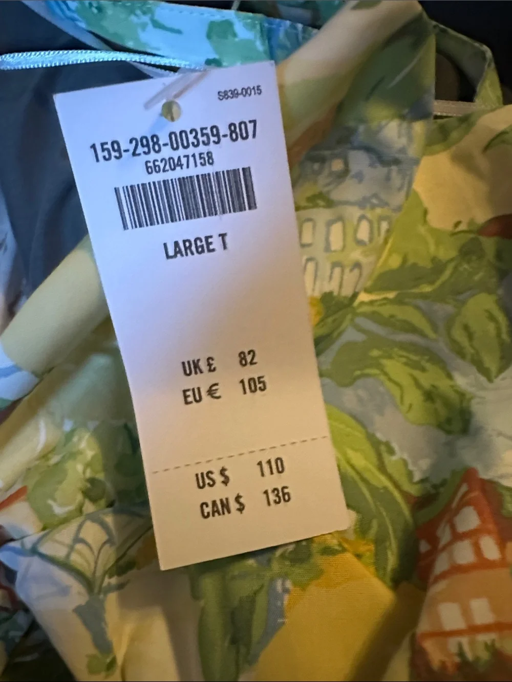 Sweetheart Babydoll Maxi Dress - tuscan lemon print LARGE TALL NWT